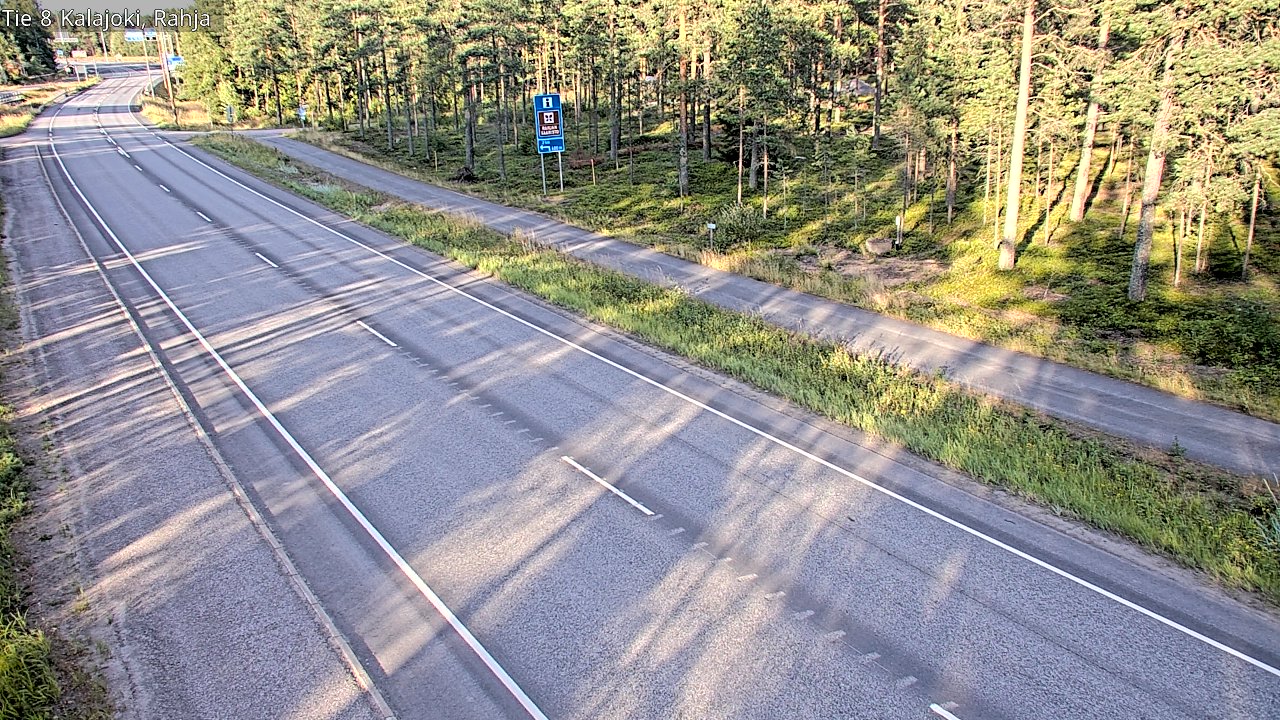 Kelikamerat Kuva Tie 8 Kalajoki, Rahja, Kalajoki, Pohjois-Pohjanmaa