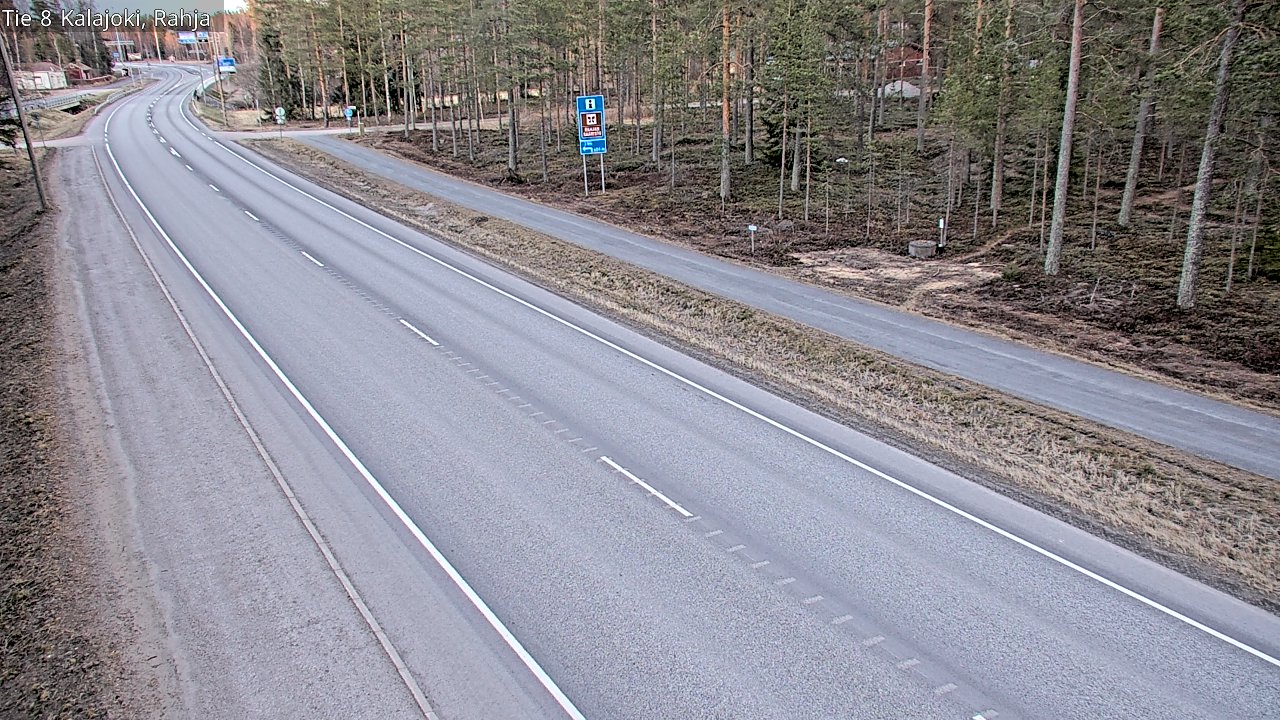 Kelikamerat Kuva Tie 8 Kalajoki, Rahja, Kalajoki, Pohjois-Pohjanmaa