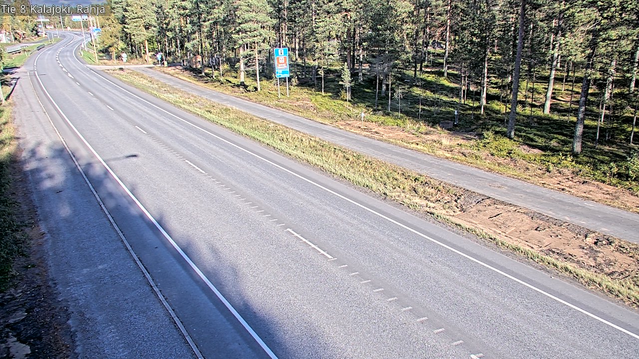 Kelikamerat Kuva Tie 8 Kalajoki, Rahja, Kalajoki, Pohjois-Pohjanmaa