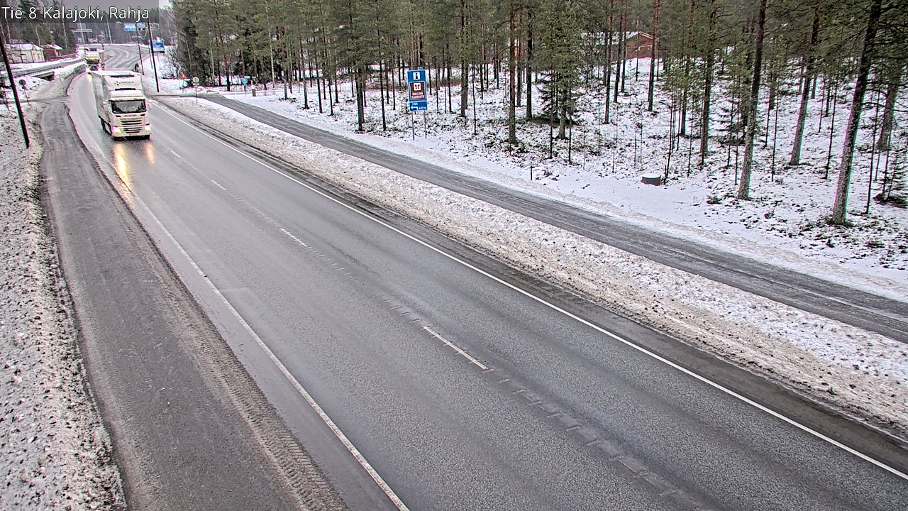 Weather Camera Image Road 8 Kalajoki, Rahja, Kalajoki, Pohjois-Pohjanmaa
