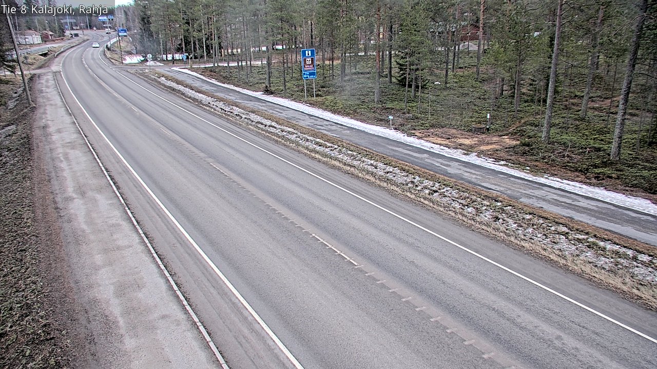 Kelikamerat Kuva Tie 8 Kalajoki, Rahja, Kalajoki, Pohjois-Pohjanmaa