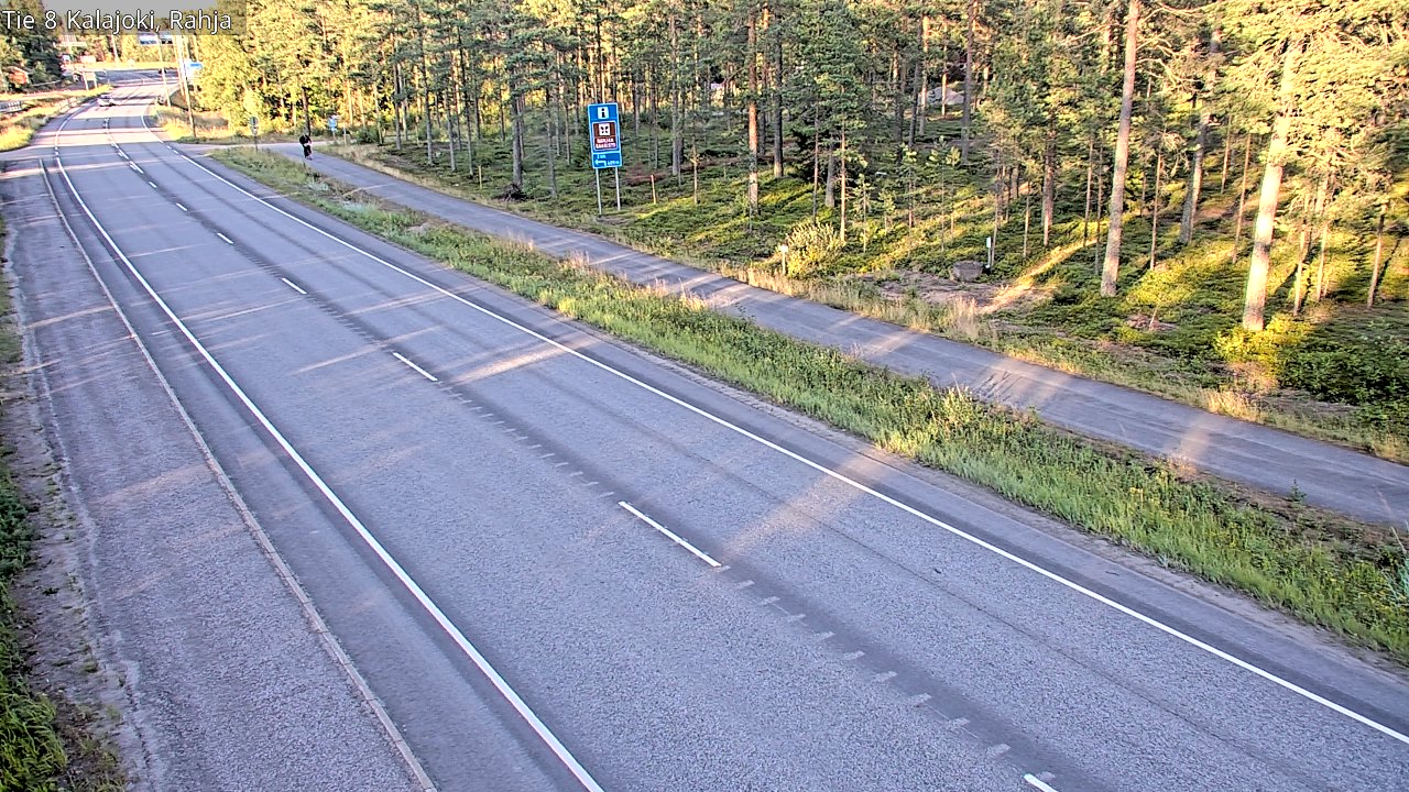 Kelikamerat Kuva Tie 8 Kalajoki, Rahja, Kalajoki, Pohjois-Pohjanmaa