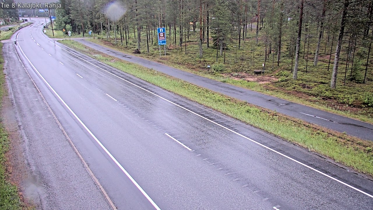 Kelikamerat Kuva Tie 8 Kalajoki, Rahja, Kalajoki, Pohjois-Pohjanmaa