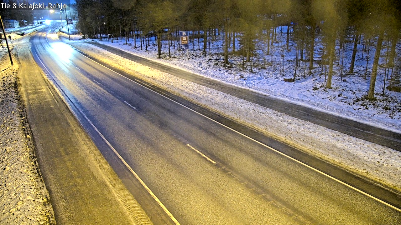 Weather Camera Image Road 8 Kalajoki, Rahja, Kalajoki, Pohjois-Pohjanmaa