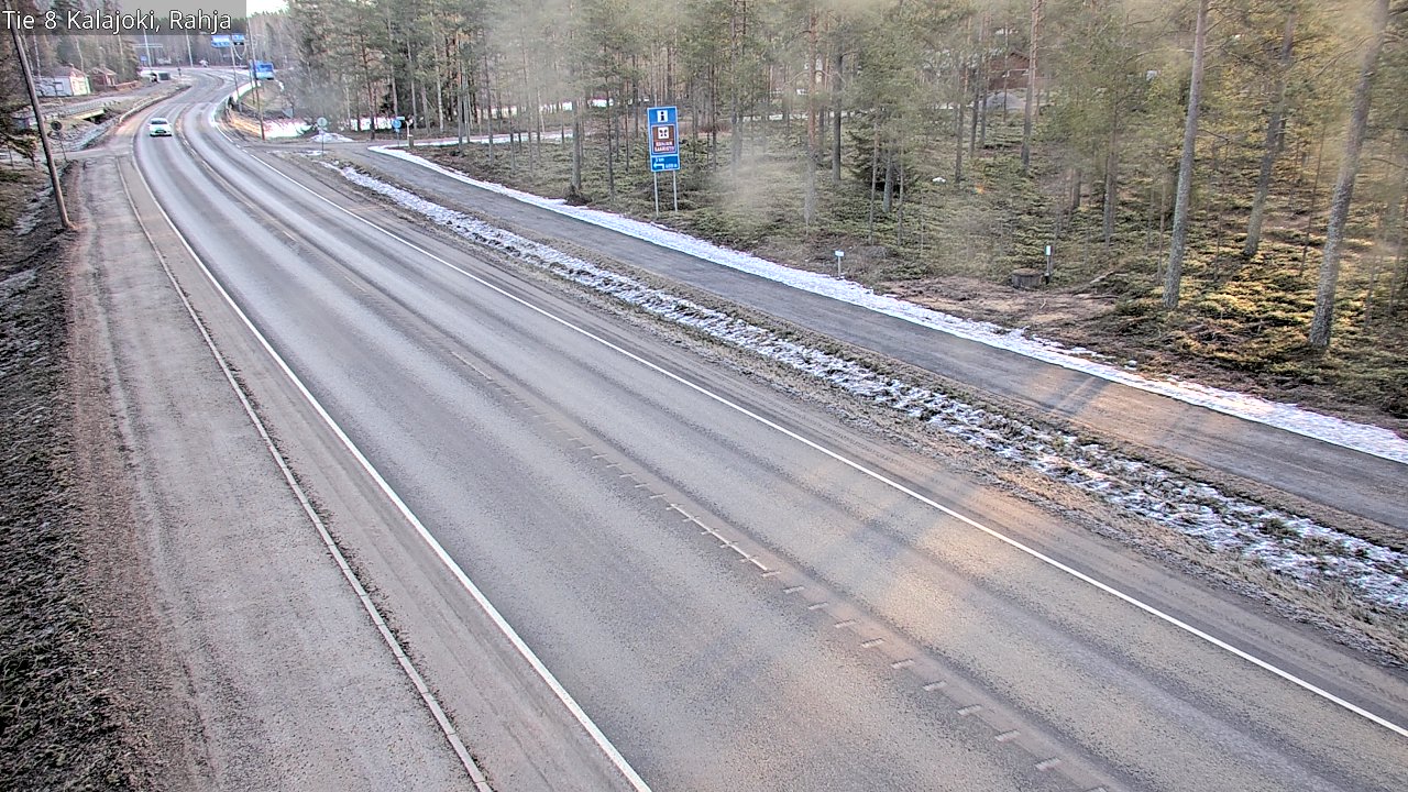 Kelikamerat Kuva Tie 8 Kalajoki, Rahja, Kalajoki, Pohjois-Pohjanmaa