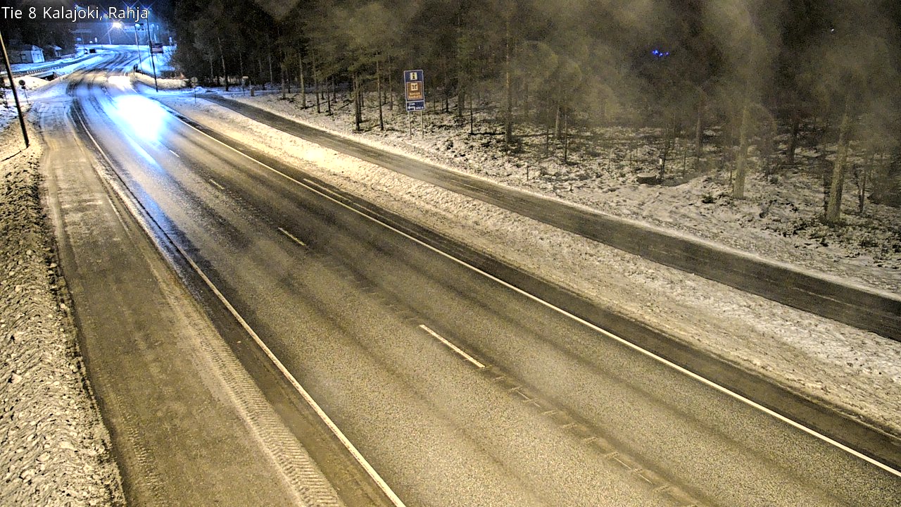Kelikamerat Kuva Tie 8 Kalajoki, Rahja, Kalajoki, Pohjois-Pohjanmaa