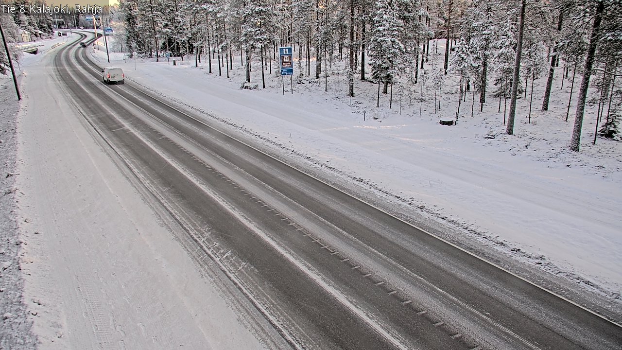 Weather Camera Image Road 8 Kalajoki, Rahja, Kalajoki, Pohjois-Pohjanmaa