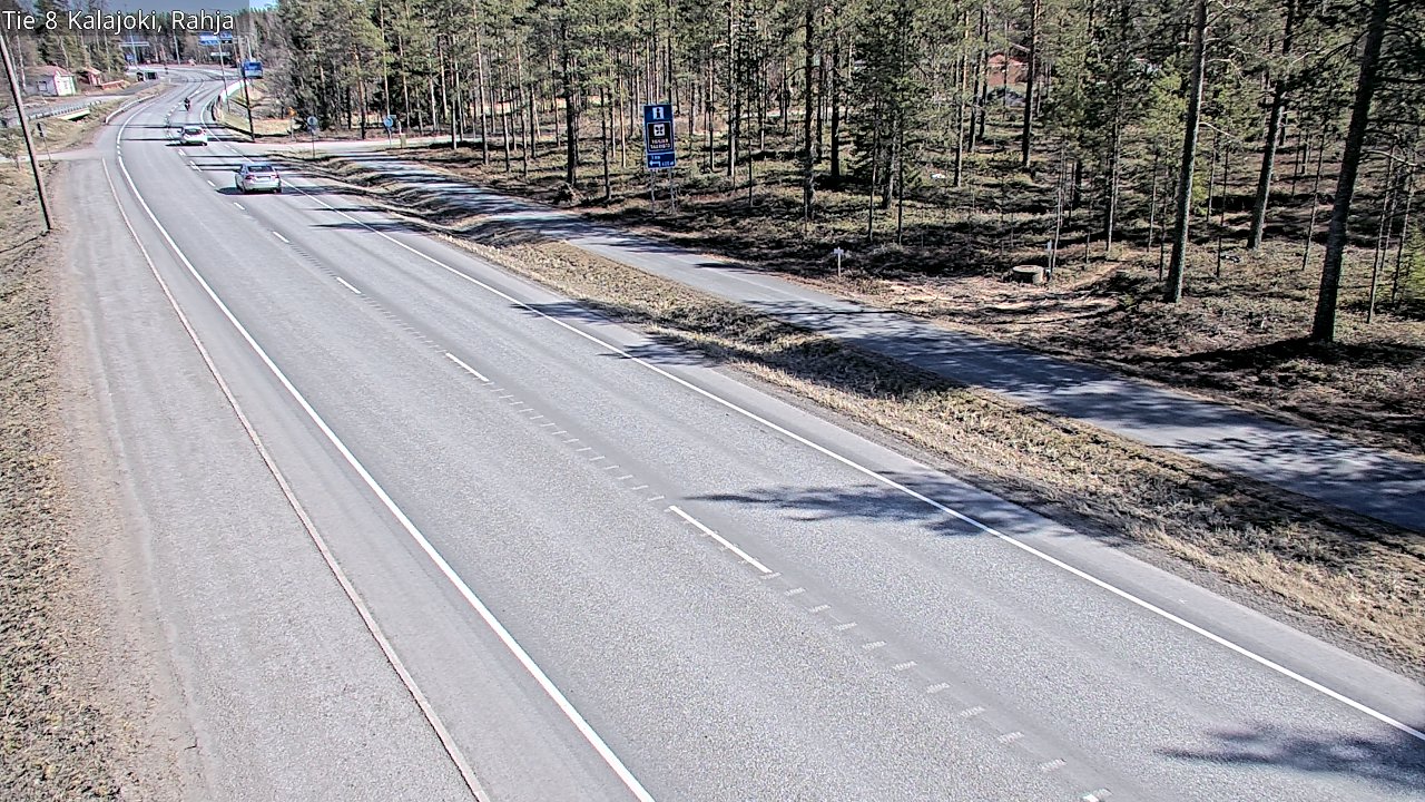 Kelikamerat Kuva Tie 8 Kalajoki, Rahja, Kalajoki, Pohjois-Pohjanmaa
