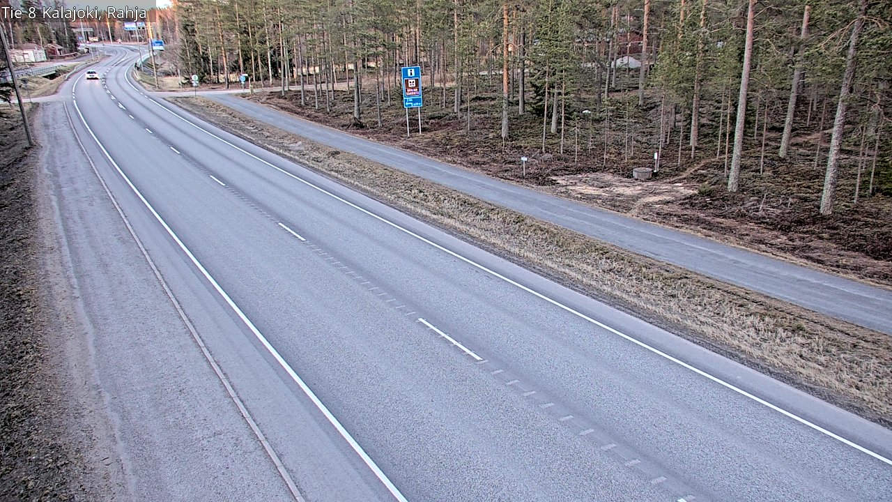 Kelikamerat Kuva Tie 8 Kalajoki, Rahja, Kalajoki, Pohjois-Pohjanmaa