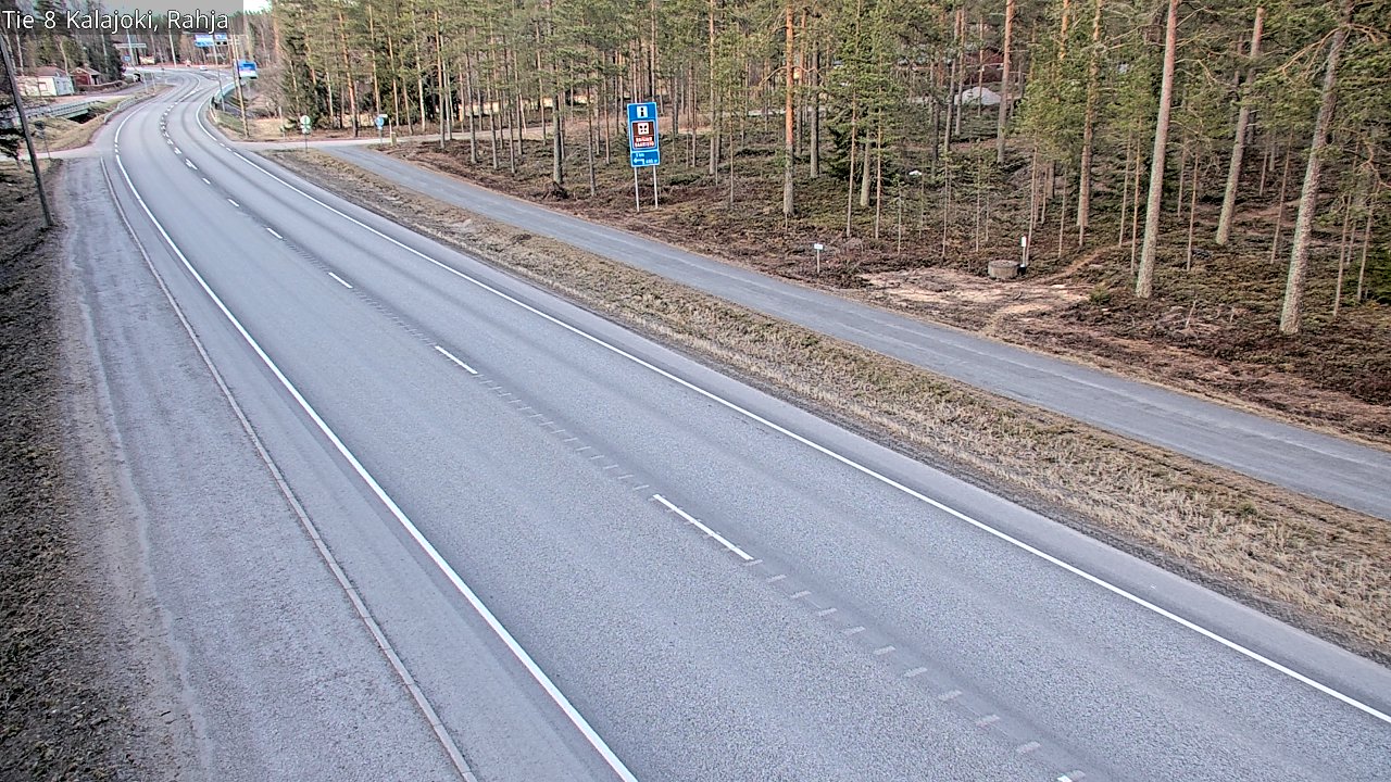 Kelikamerat Kuva Tie 8 Kalajoki, Rahja, Kalajoki, Pohjois-Pohjanmaa