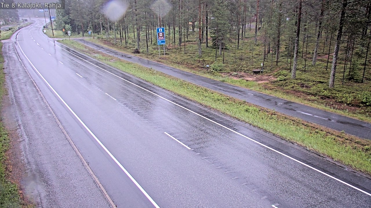 Kelikamerat Kuva Tie 8 Kalajoki, Rahja, Kalajoki, Pohjois-Pohjanmaa