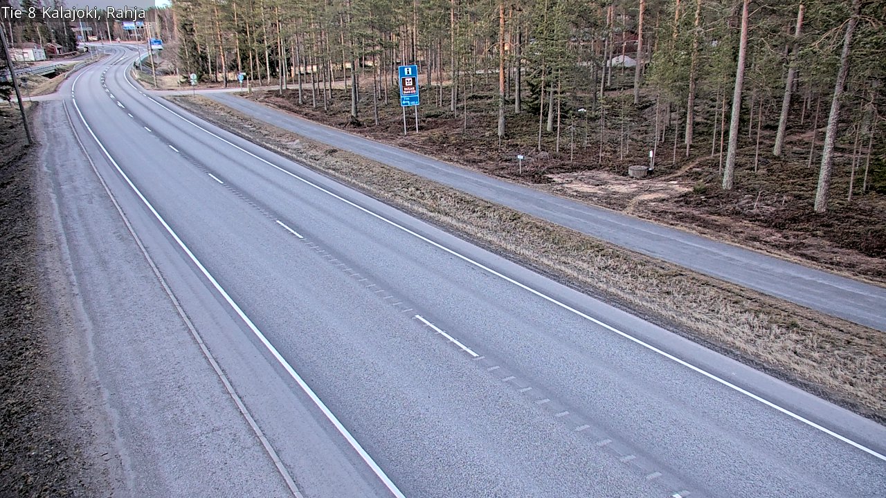 Kelikamerat Kuva Tie 8 Kalajoki, Rahja, Kalajoki, Pohjois-Pohjanmaa