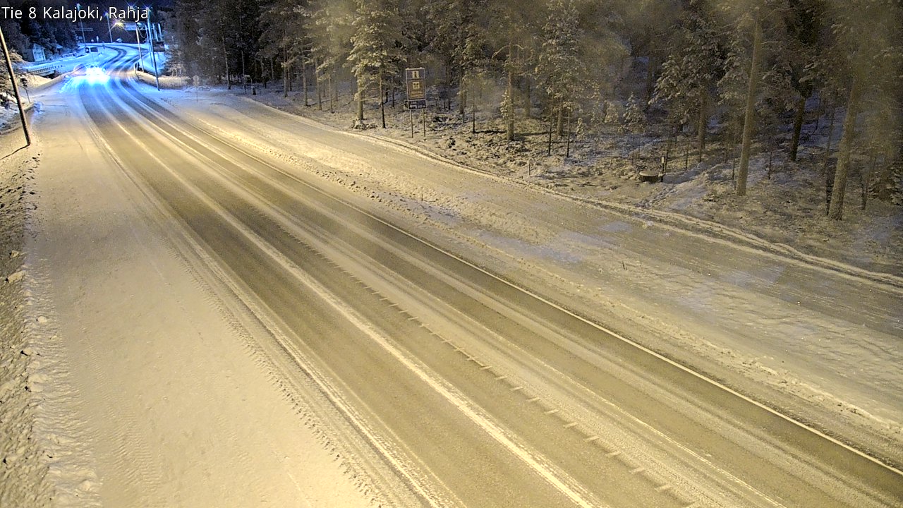 Weather Camera Image Road 8 Kalajoki, Rahja, Kalajoki, Pohjois-Pohjanmaa