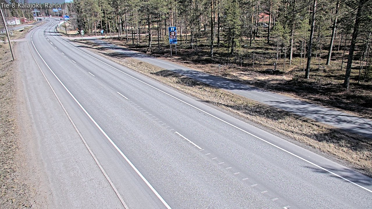 Kelikamerat Kuva Tie 8 Kalajoki, Rahja, Kalajoki, Pohjois-Pohjanmaa