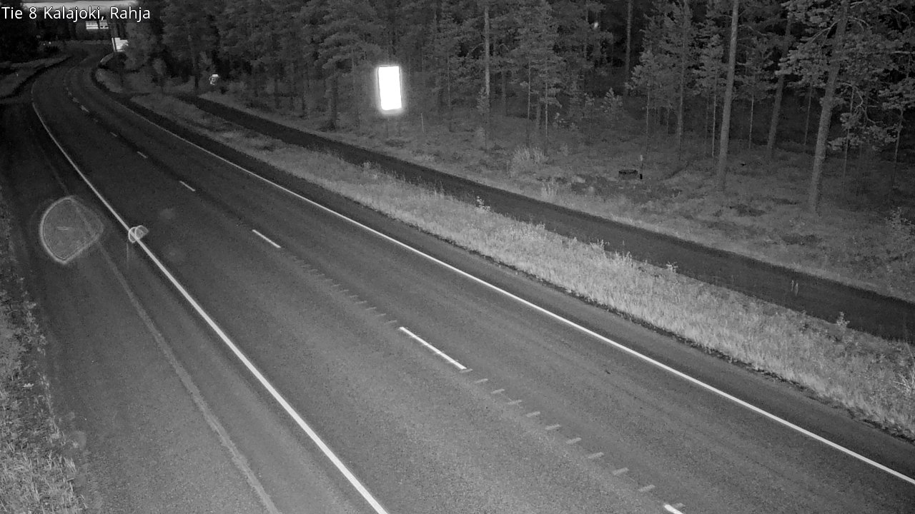 Kelikamerat Kuva Tie 8 Kalajoki, Rahja, Kalajoki, Pohjois-Pohjanmaa