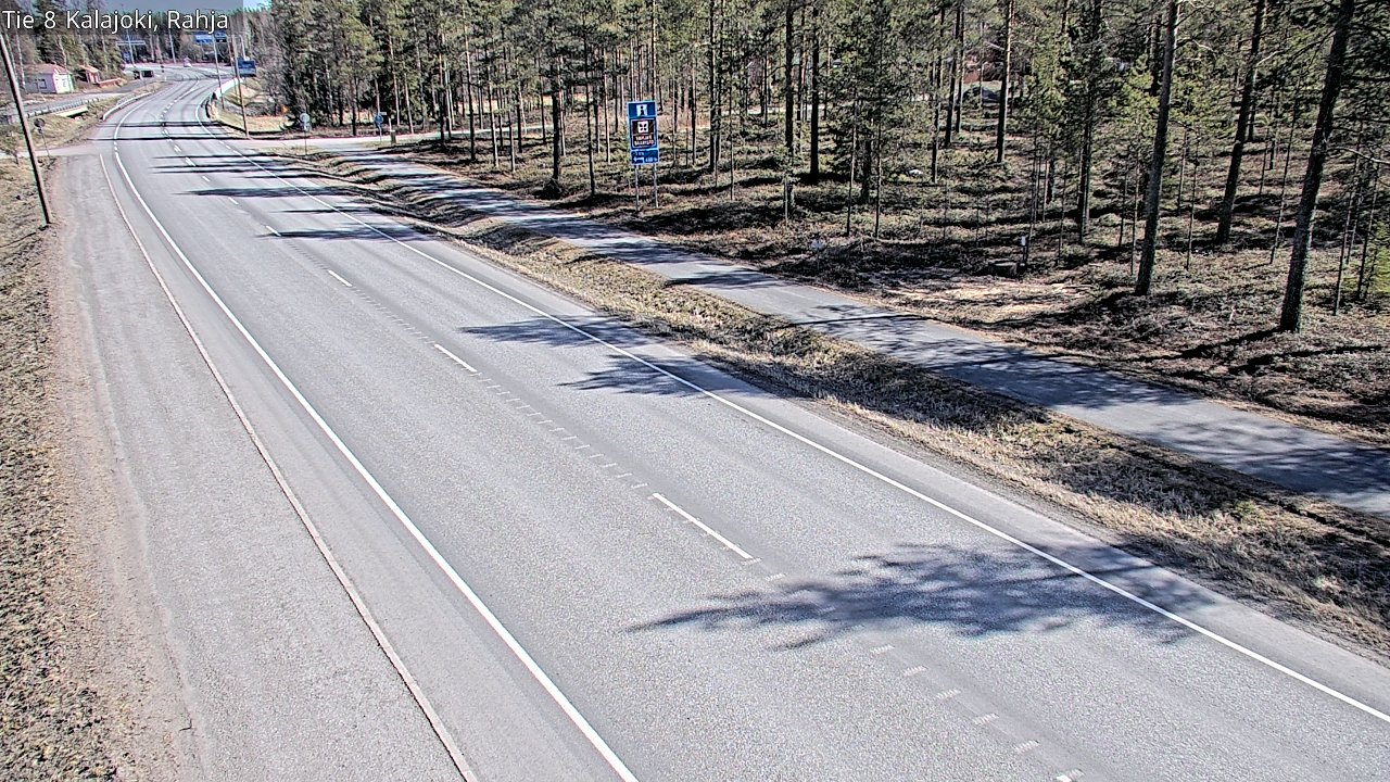 Kelikamerat Kuva Tie 8 Kalajoki, Rahja, Kalajoki, Pohjois-Pohjanmaa
