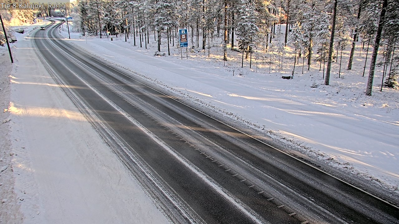 Weather Camera Image Väg 8 Kalajoki, Rahja, Kalajoki, Pohjois-Pohjanmaa
