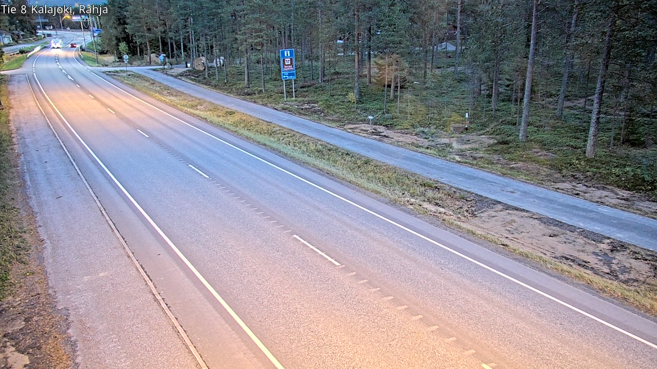 Kelikamerat Kuva Tie 8 Kalajoki, Rahja, Kalajoki, Pohjois-Pohjanmaa