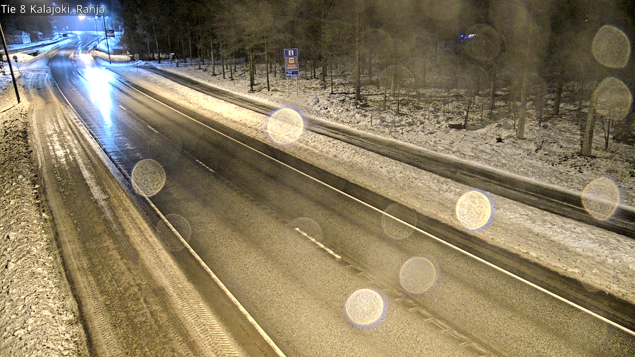 Kelikamerat Kuva Tie 8 Kalajoki, Rahja, Kalajoki, Pohjois-Pohjanmaa