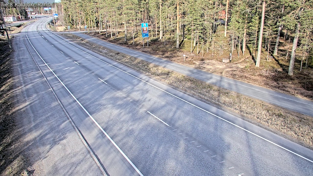 Kelikamerat Kuva Tie 8 Kalajoki, Rahja, Kalajoki, Pohjois-Pohjanmaa