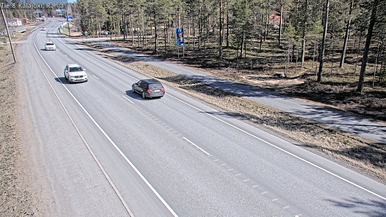 Kelikamerat Kuva Tie 8 Kalajoki, Rahja, Kalajoki, Pohjois-Pohjanmaa