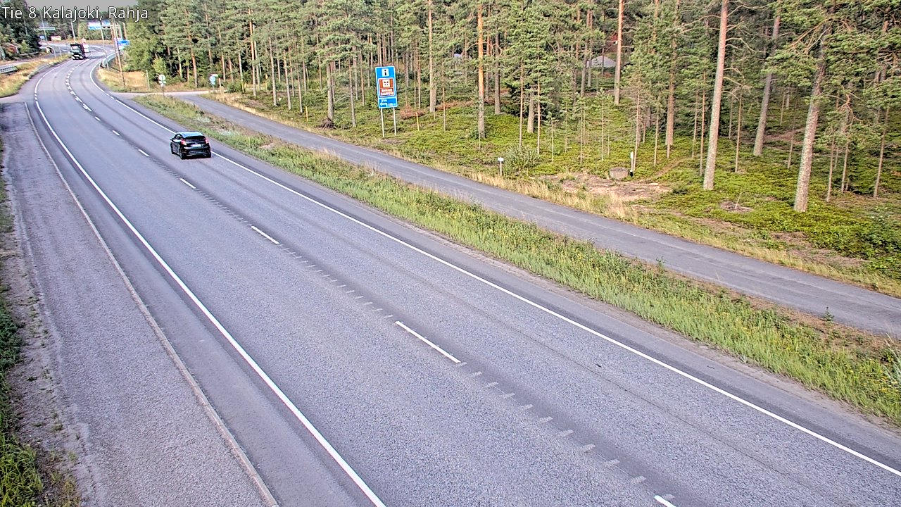Kelikamerat Kuva Tie 8 Kalajoki, Rahja, Kalajoki, Pohjois-Pohjanmaa