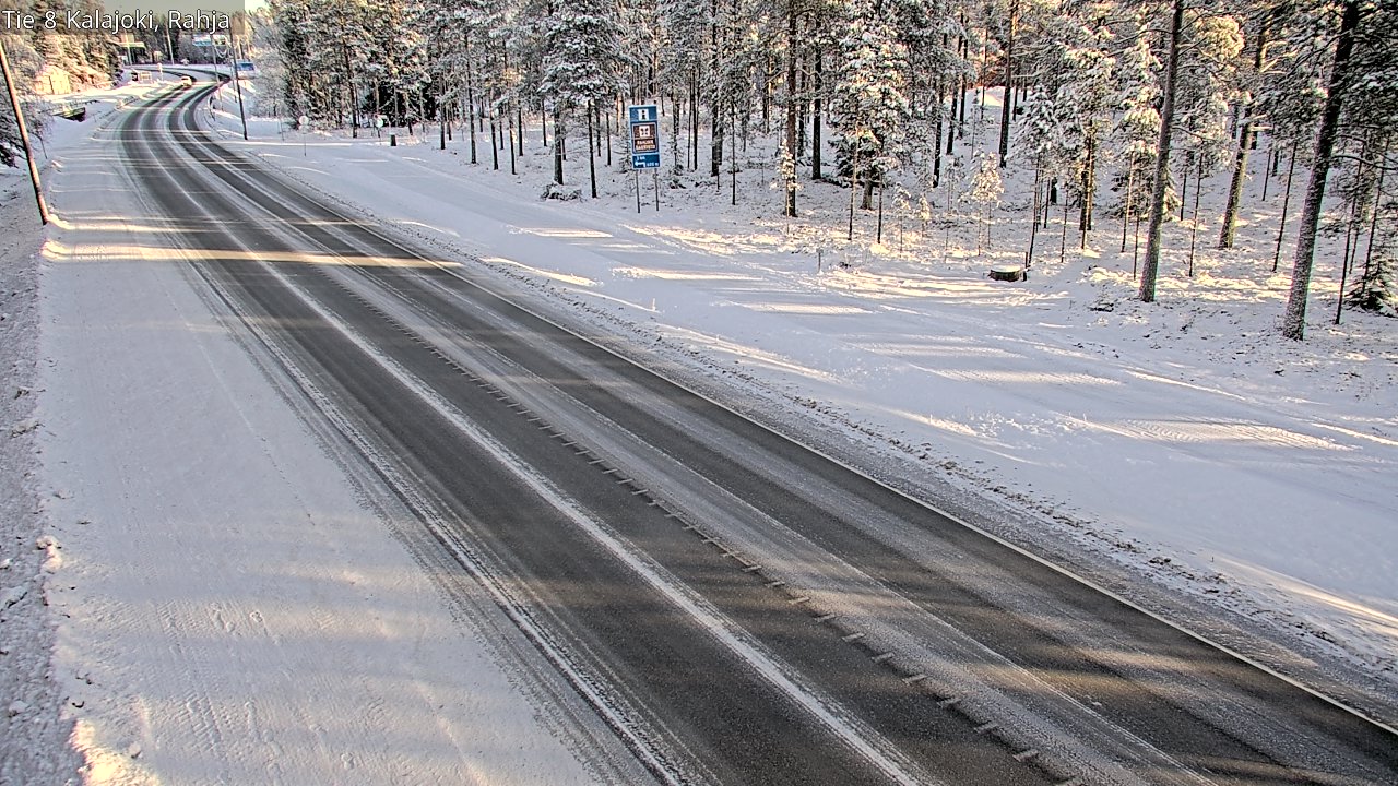 Weather Camera Image Road 8 Kalajoki, Rahja, Kalajoki, Pohjois-Pohjanmaa