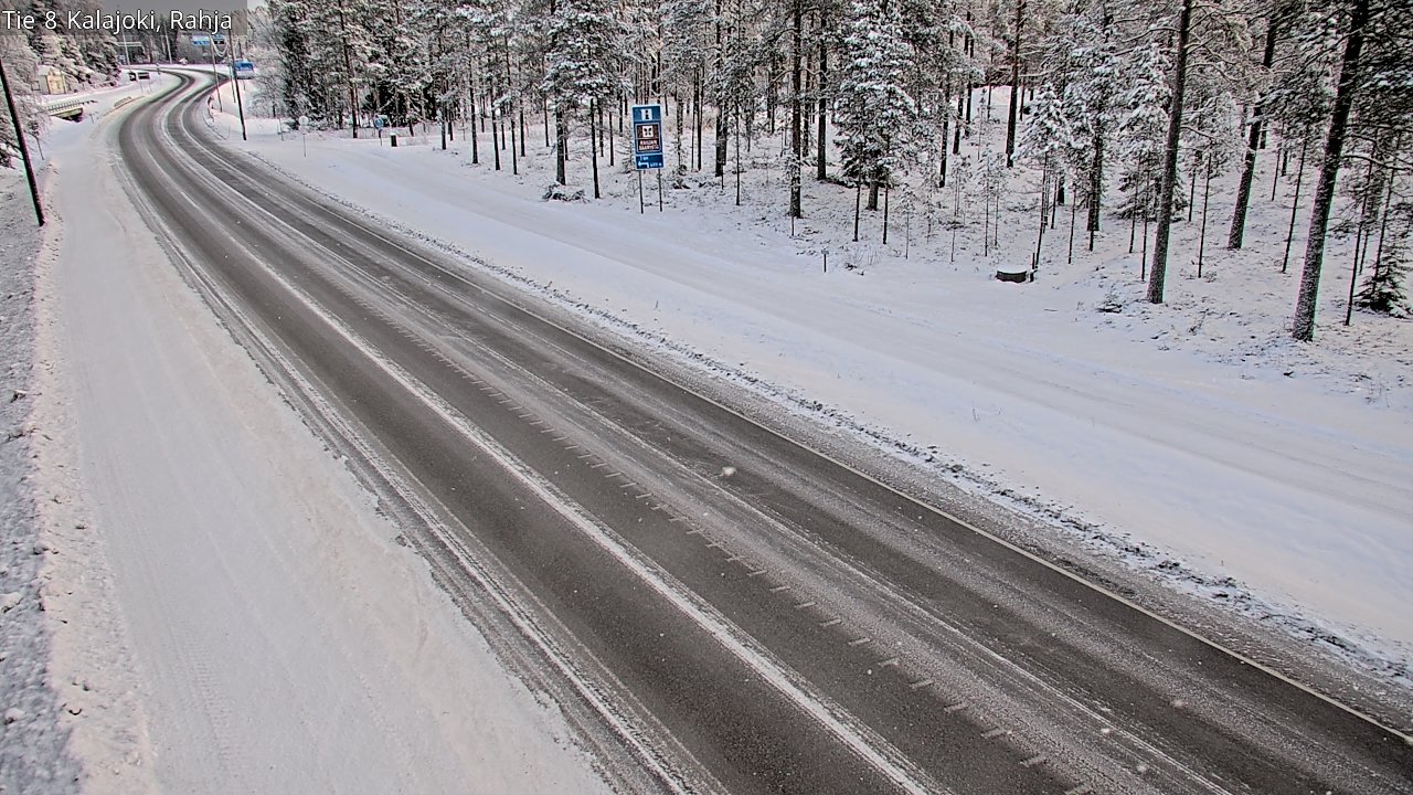 Kelikamerat Kuva Tie 8 Kalajoki, Rahja, Kalajoki, Pohjois-Pohjanmaa