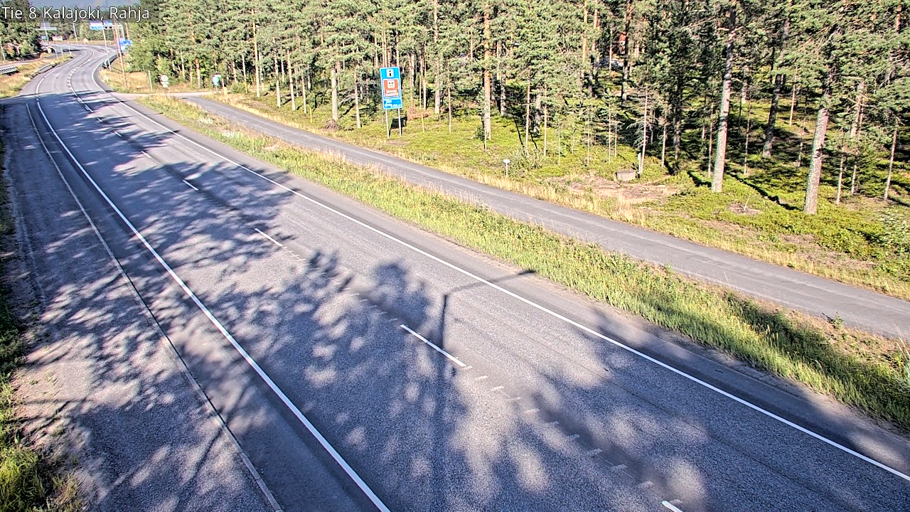 Kelikamerat Kuva Tie 8 Kalajoki, Rahja, Kalajoki, Pohjois-Pohjanmaa