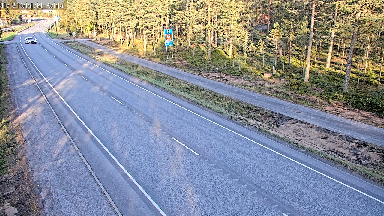 Kelikamerat Kuva Tie 8 Kalajoki, Rahja, Kalajoki, Pohjois-Pohjanmaa