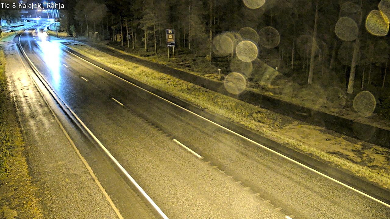 Kelikamerat Kuva Tie 8 Kalajoki, Rahja, Kalajoki, Pohjois-Pohjanmaa