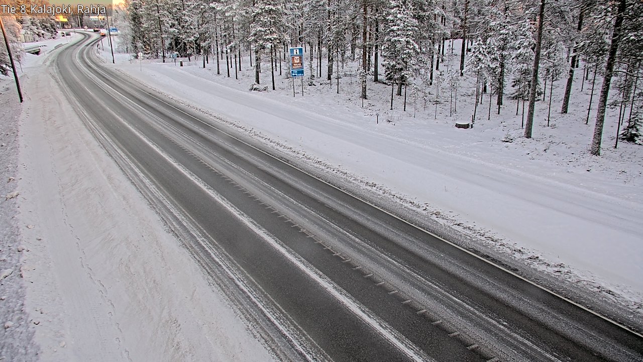 Weather Camera Image Väg 8 Kalajoki, Rahja, Kalajoki, Pohjois-Pohjanmaa