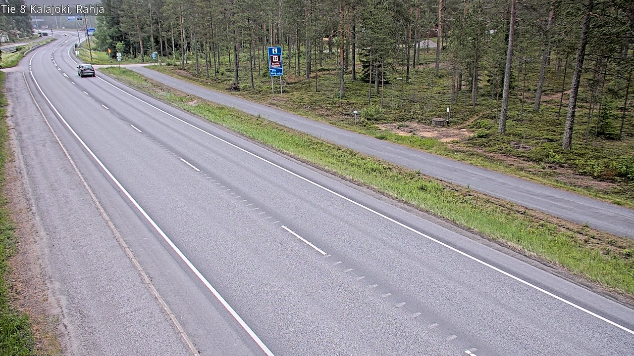 Kelikamerat Kuva Tie 8 Kalajoki, Rahja, Kalajoki, Pohjois-Pohjanmaa