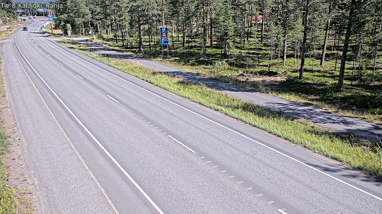 Kelikamerat Kuva Tie 8 Kalajoki, Rahja, Kalajoki, Pohjois-Pohjanmaa