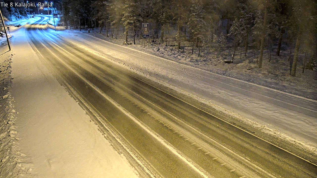 Kelikamerat Kuva Tie 8 Kalajoki, Rahja, Kalajoki, Pohjois-Pohjanmaa