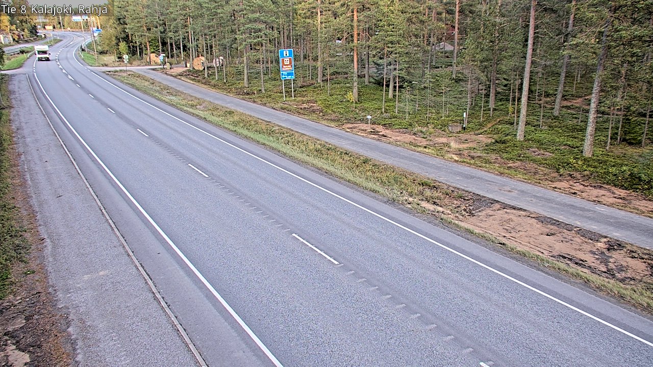 Kelikamerat Kuva Tie 8 Kalajoki, Rahja, Kalajoki, Pohjois-Pohjanmaa