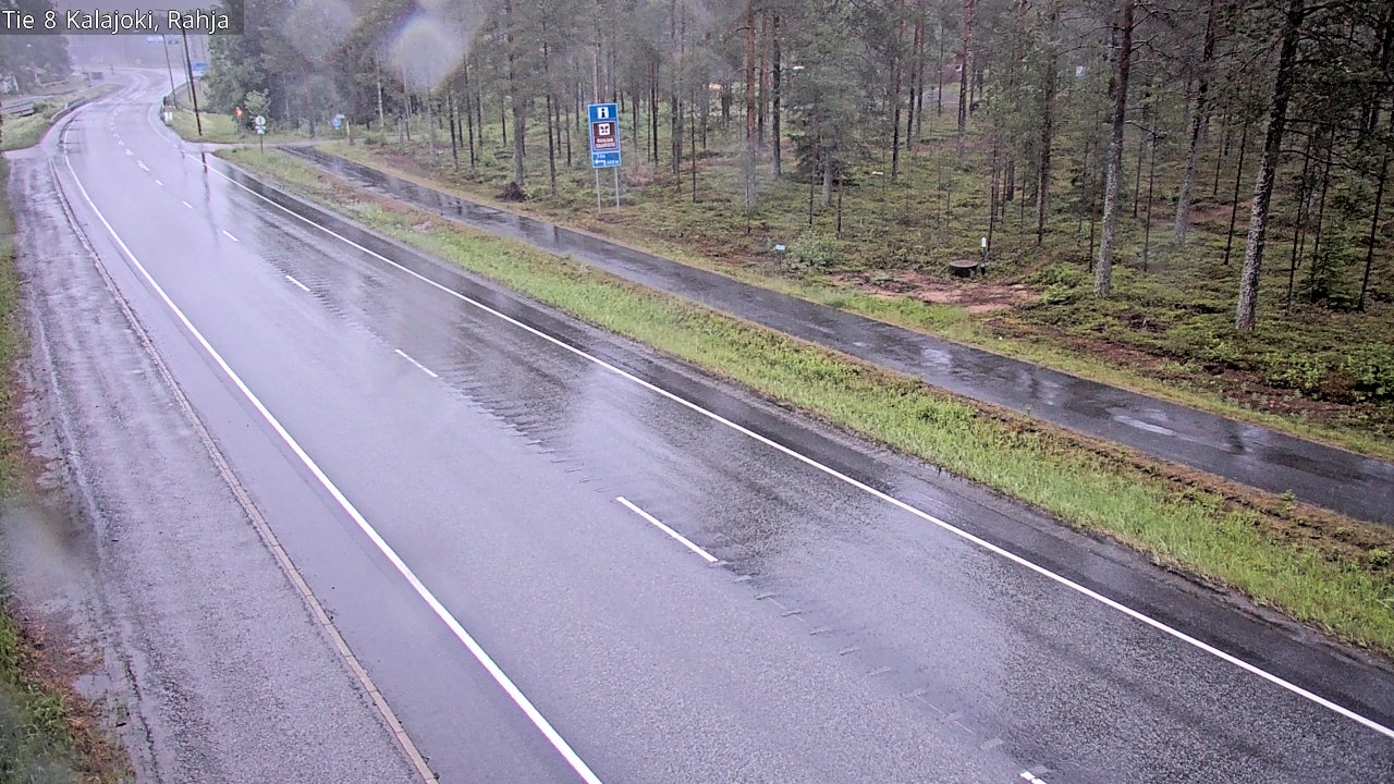 Kelikamerat Kuva Tie 8 Kalajoki, Rahja, Kalajoki, Pohjois-Pohjanmaa