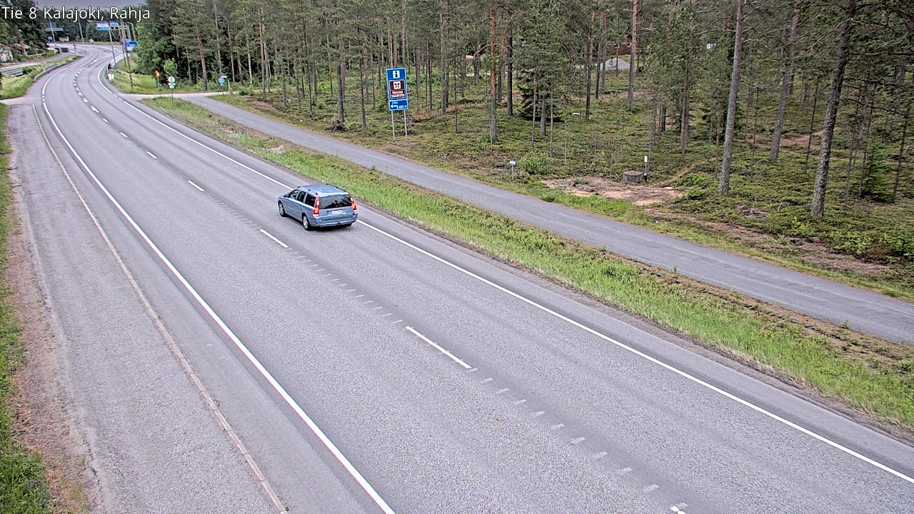 Kelikamerat Kuva Tie 8 Kalajoki, Rahja, Kalajoki, Pohjois-Pohjanmaa