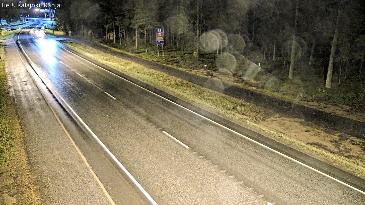 Kelikamerat Kuva Tie 8 Kalajoki, Rahja, Kalajoki, Pohjois-Pohjanmaa