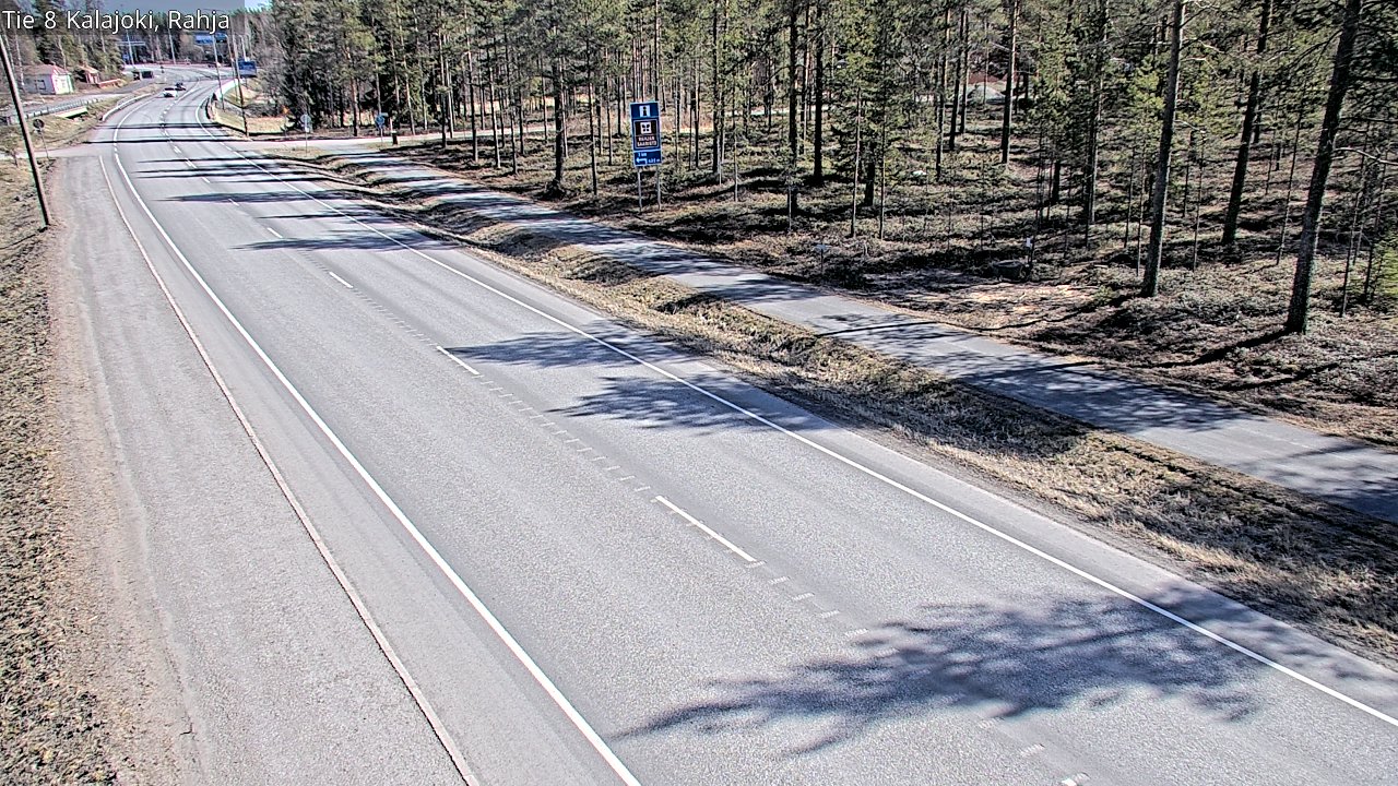 Kelikamerat Kuva Tie 8 Kalajoki, Rahja, Kalajoki, Pohjois-Pohjanmaa