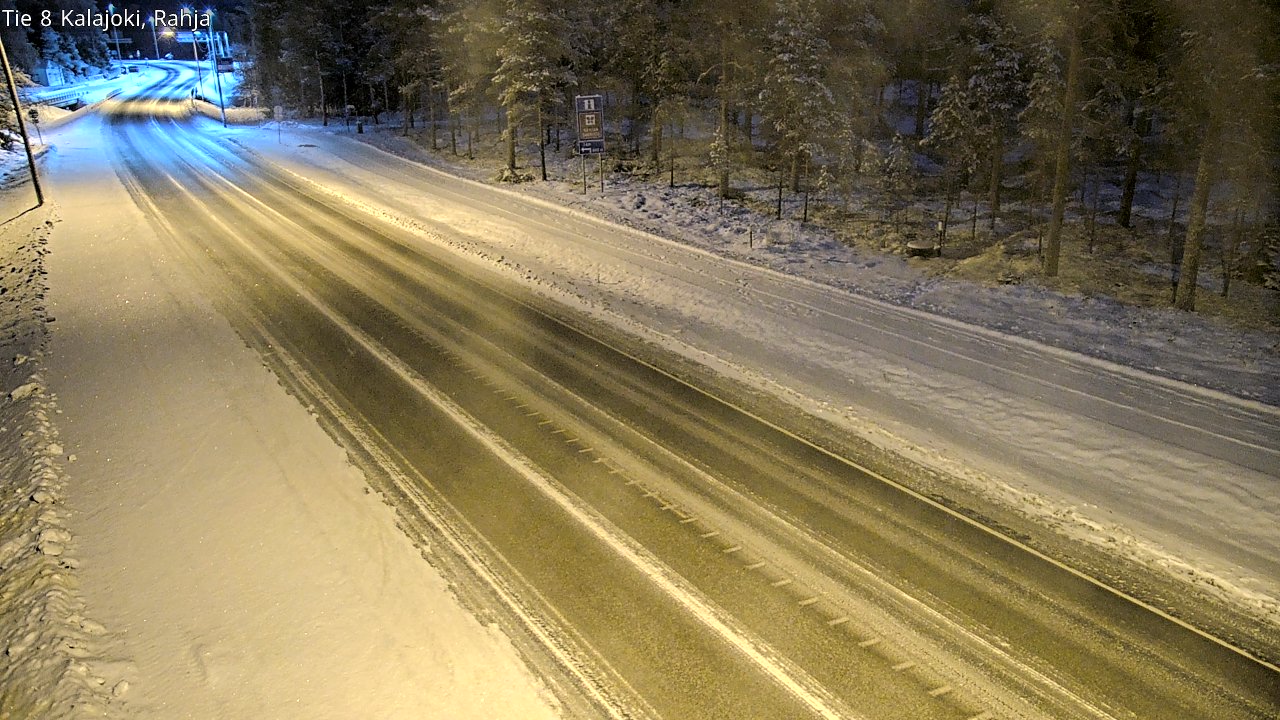 Kelikamerat Kuva Tie 8 Kalajoki, Rahja, Kalajoki, Pohjois-Pohjanmaa