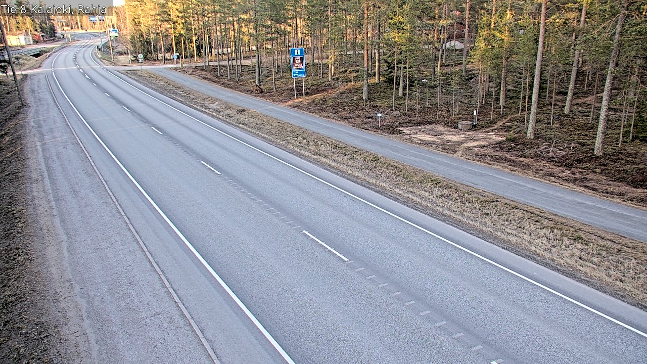 Kelikamerat Kuva Tie 8 Kalajoki, Rahja, Kalajoki, Pohjois-Pohjanmaa