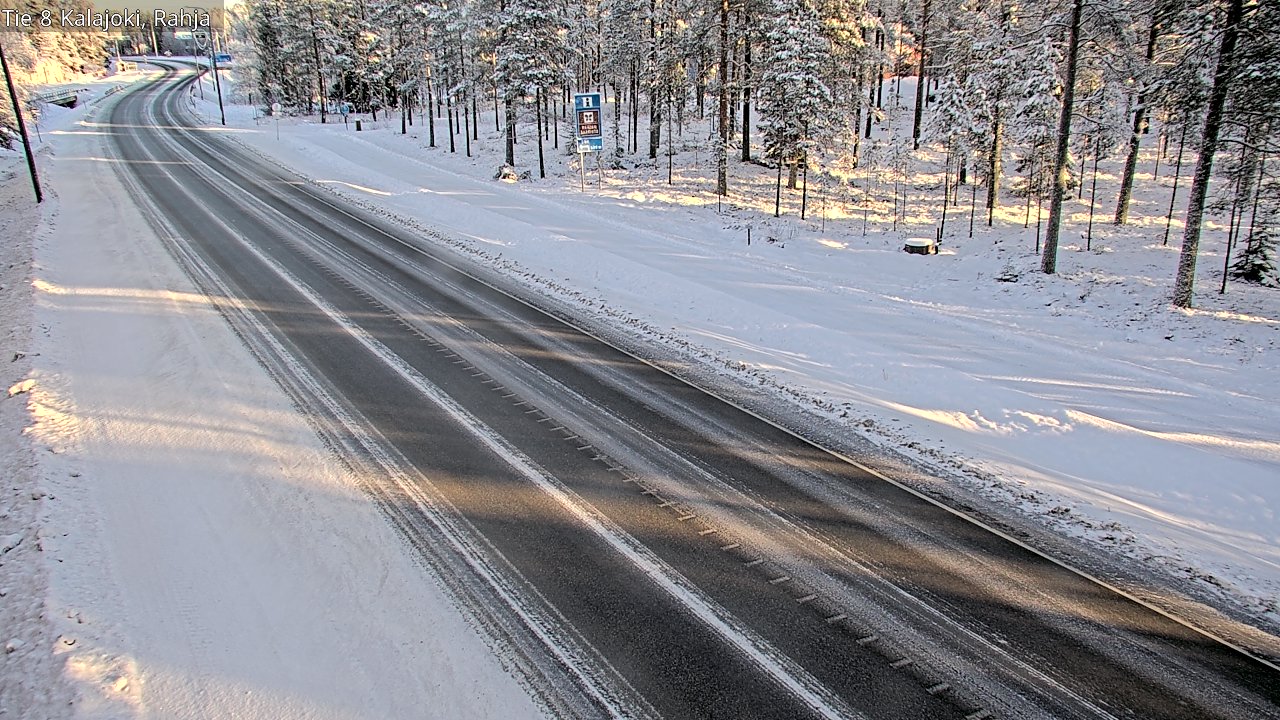 Weather Camera Image Väg 8 Kalajoki, Rahja, Kalajoki, Pohjois-Pohjanmaa