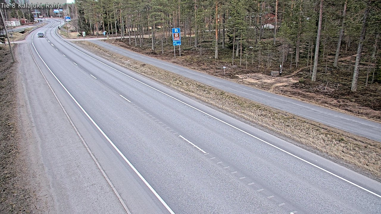 Kelikamerat Kuva Tie 8 Kalajoki, Rahja, Kalajoki, Pohjois-Pohjanmaa