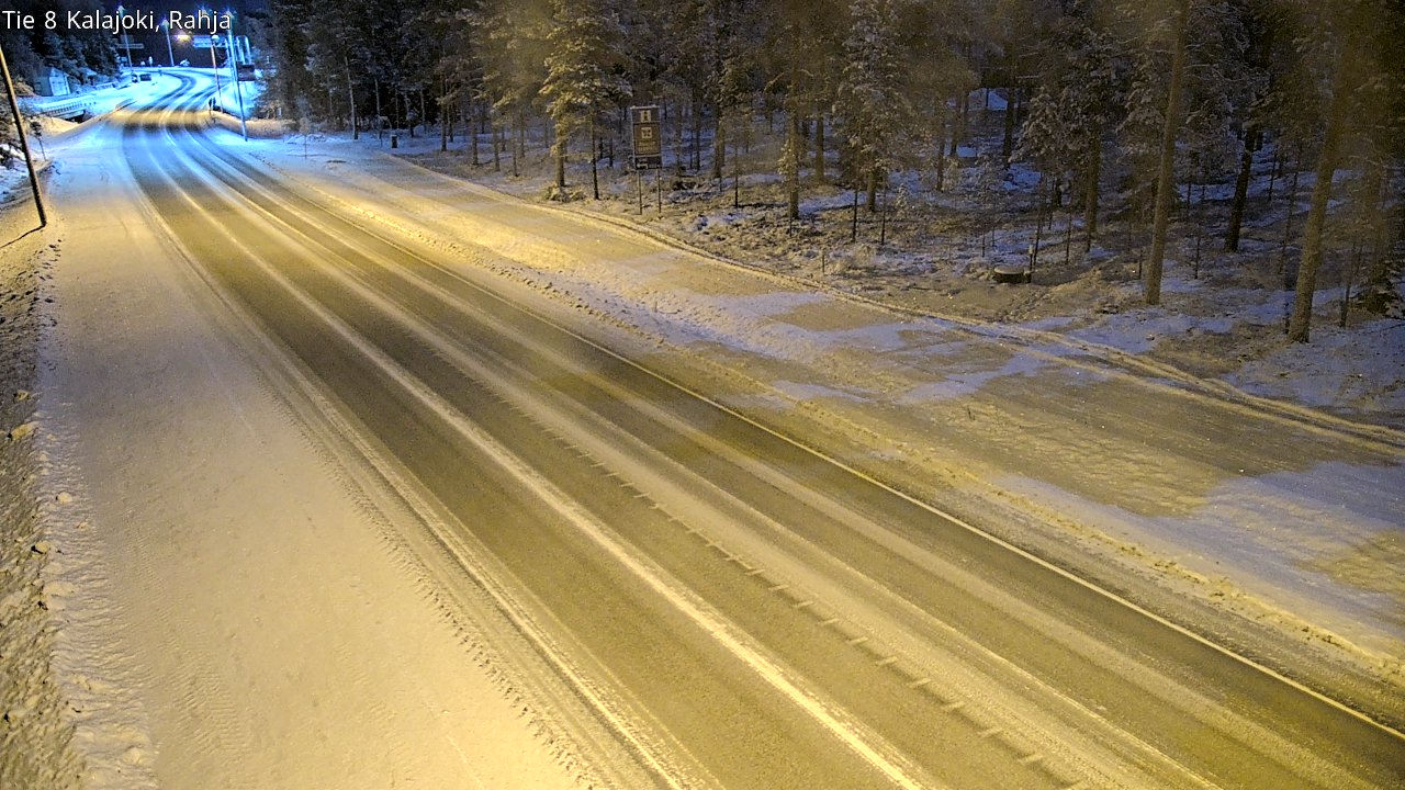 Weather Camera Image Road 8 Kalajoki, Rahja, Kalajoki, Pohjois-Pohjanmaa