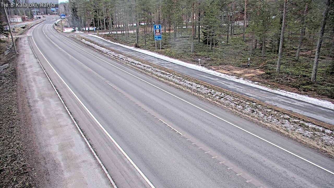 Kelikamerat Kuva Tie 8 Kalajoki, Rahja, Kalajoki, Pohjois-Pohjanmaa