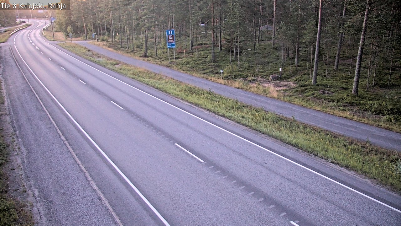 Kelikamerat Kuva Tie 8 Kalajoki, Rahja, Kalajoki, Pohjois-Pohjanmaa