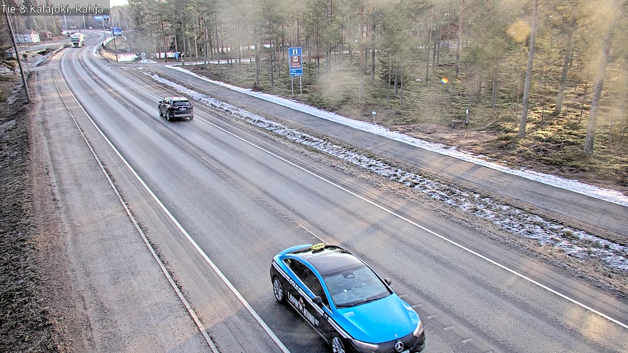 Kelikamerat Kuva Tie 8 Kalajoki, Rahja, Kalajoki, Pohjois-Pohjanmaa