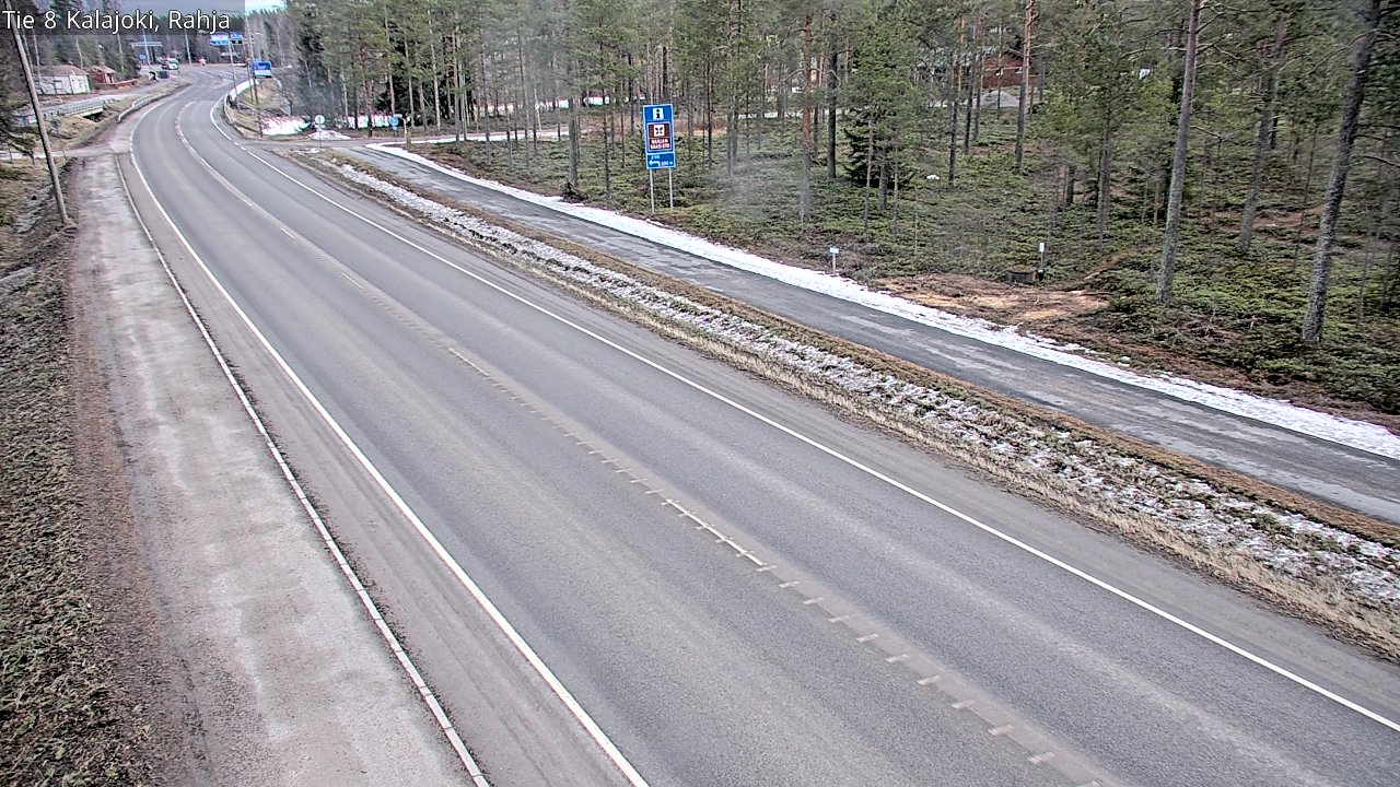 Kelikamerat Kuva Tie 8 Kalajoki, Rahja, Kalajoki, Pohjois-Pohjanmaa