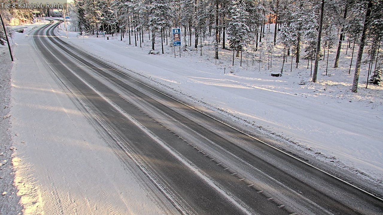 Weather Camera Image Road 8 Kalajoki, Rahja, Kalajoki, Pohjois-Pohjanmaa